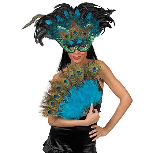 Dazzling Peacock Masquerade Accessories