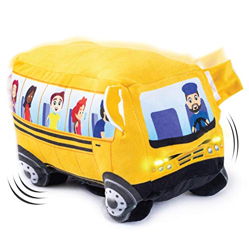 Animated School Bus Plush Toy 