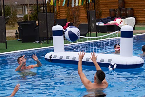 Inflatable Volleyball Net for Competitive Water Play
