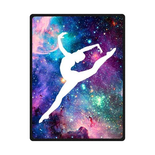 Bright Galactic Blanket for Gymnasts 
