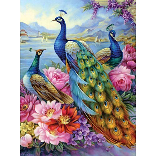 Engaging Large Peacock Puzzle