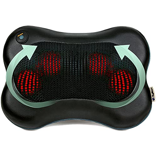 Heated Kneading Massage Pillow for Achy Necks