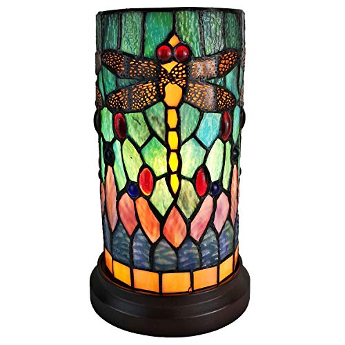Tiffany-Style Dragonfly Accent Lamp 