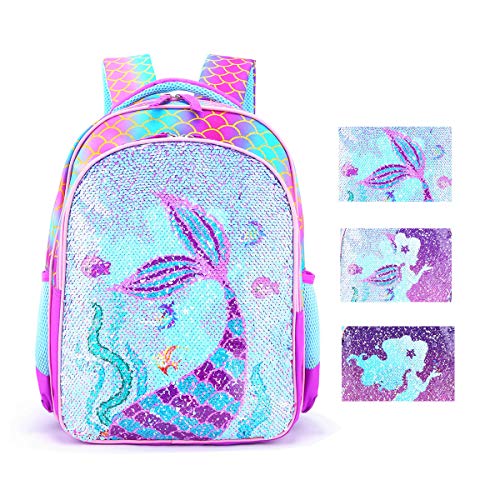 Cute Reversible Sequin Mermaid Backpack 