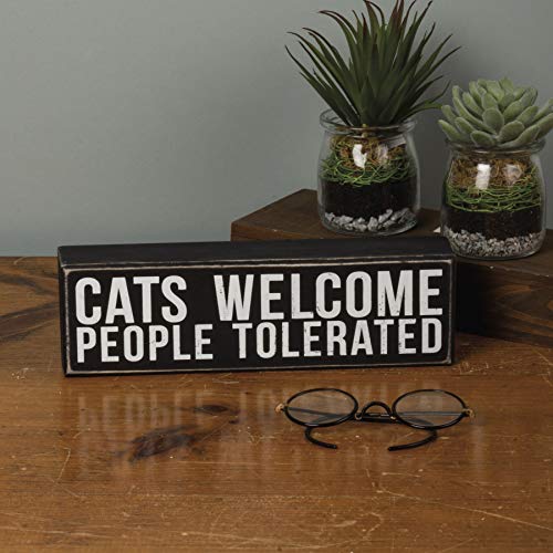 Sassy Cat Introvert Box Sign