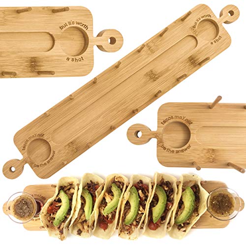 Eco-Friendly Tequila and Taco Holder