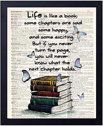Book Quote Wall Art for the Bookie