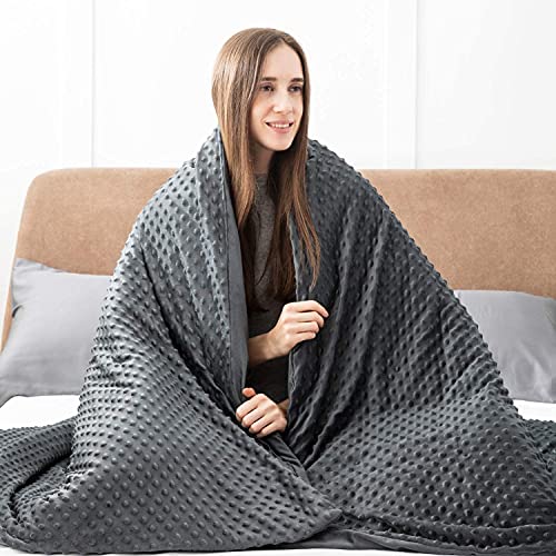 Weighted Blanket with Removable Duvet Cover