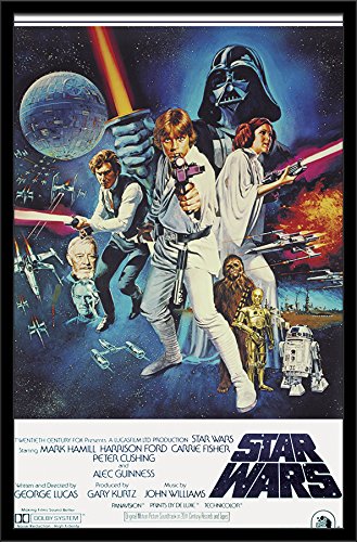 Classic Star Wars IV Movie Poster 