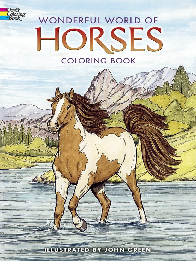 Fun Horse Coloring Book