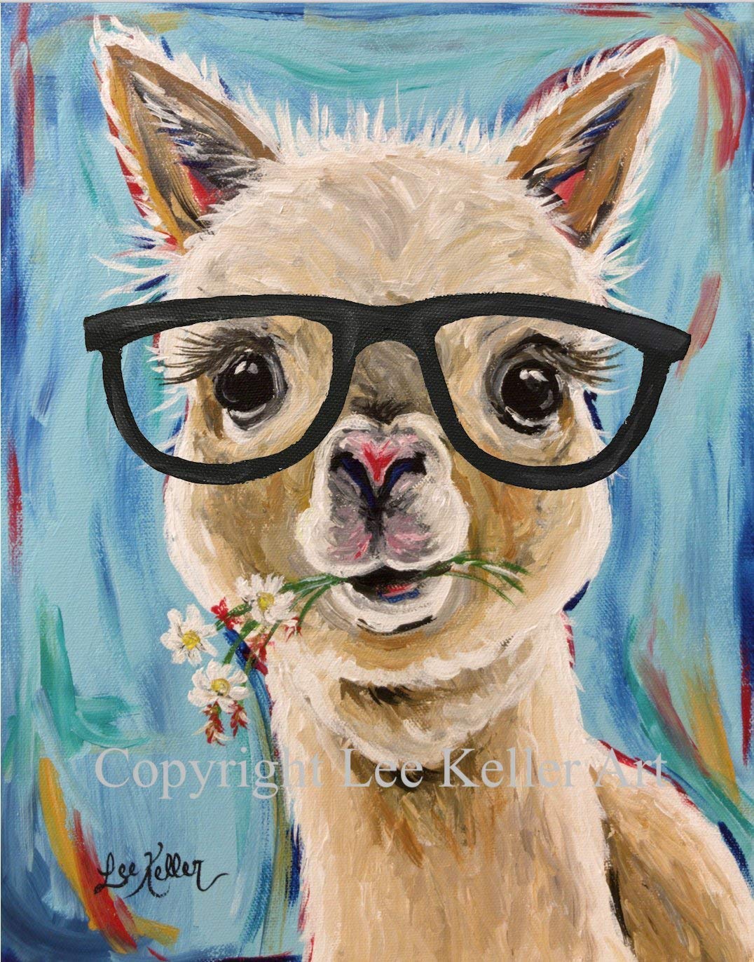 High-Quality Alpaca Artwork for the Llama Art Lover