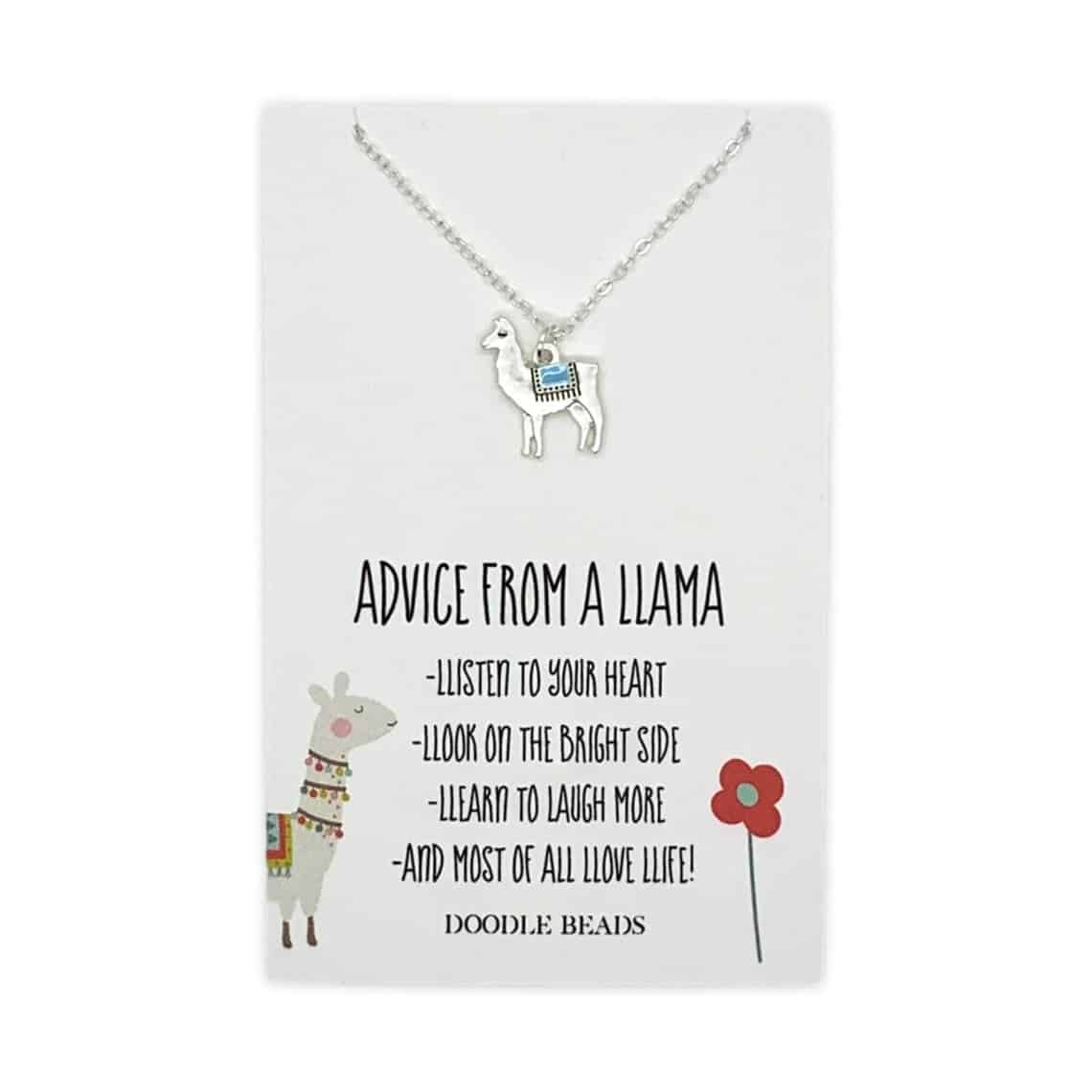 Quaint Necklace for the Llama-Hearted