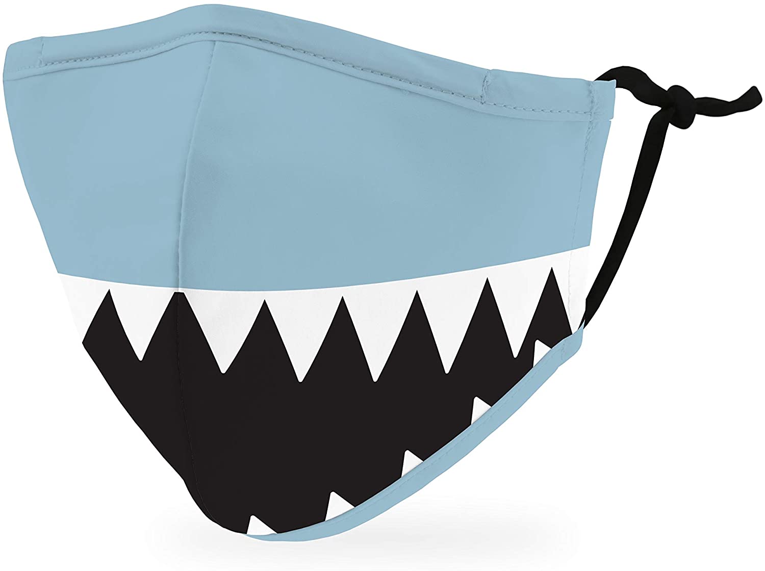 Playful Shark Face Mask