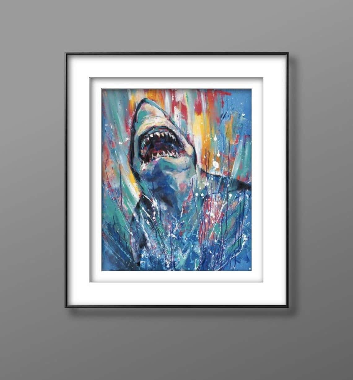 Creative Shark Acrylic to Decorate Your Home