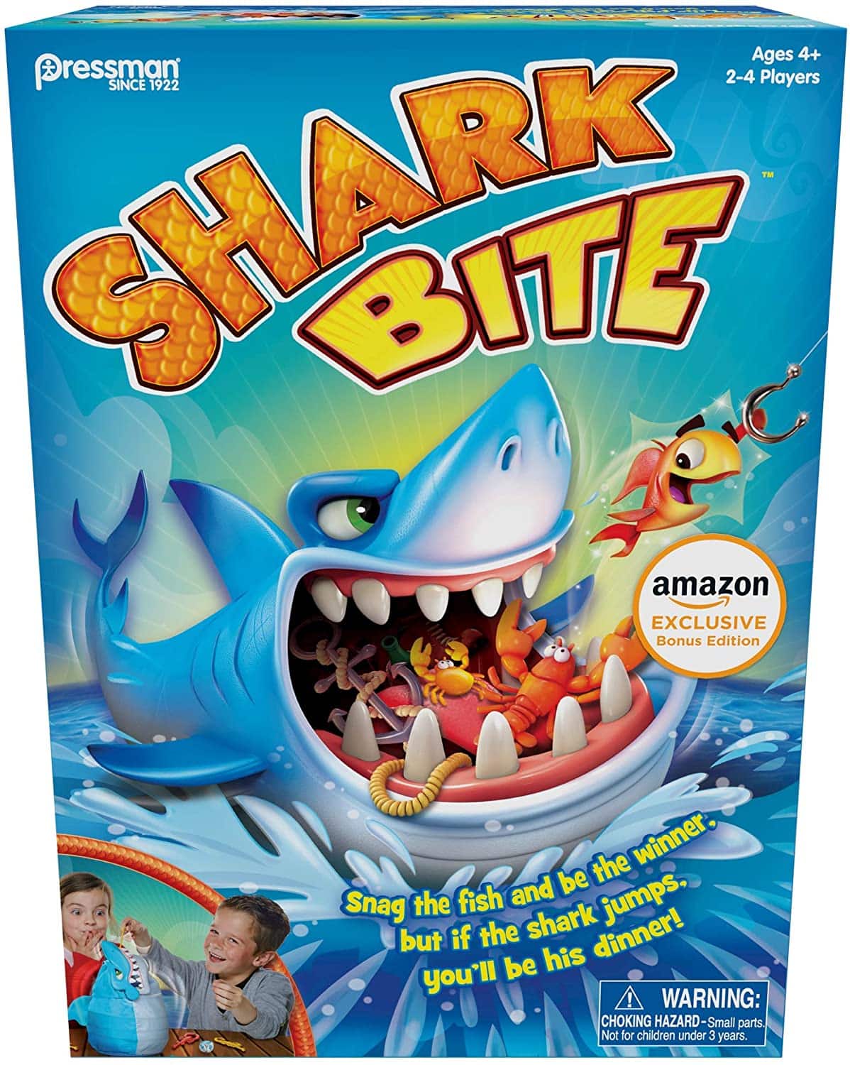 Super Fun Shark Bite Fishing Card Game