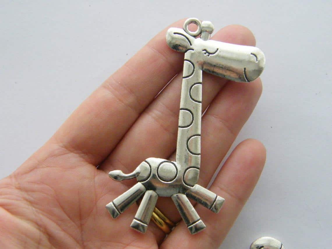 Unique and Aesthetically Made Giraffe Charm