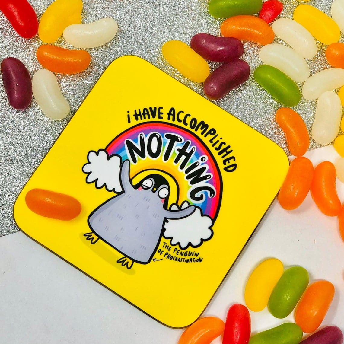 Procrastinating Penguin Coaster