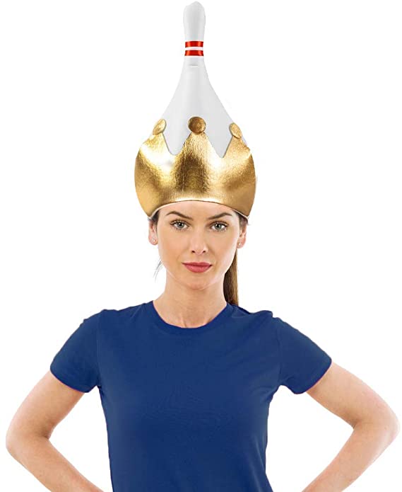 The King of Bowling Party Hat