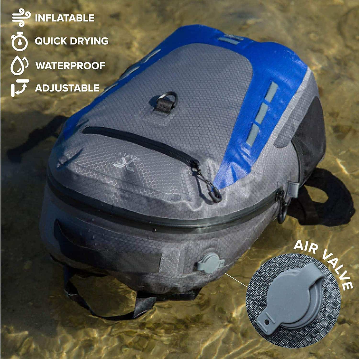 Submersible Backpack for a Boating Fanatic