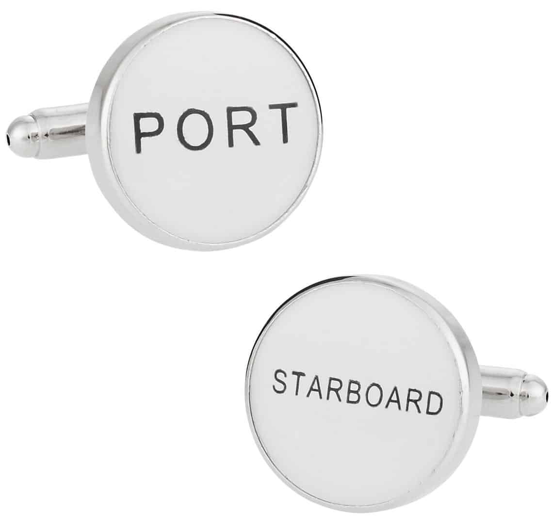 Port and Starboard Cufflinks