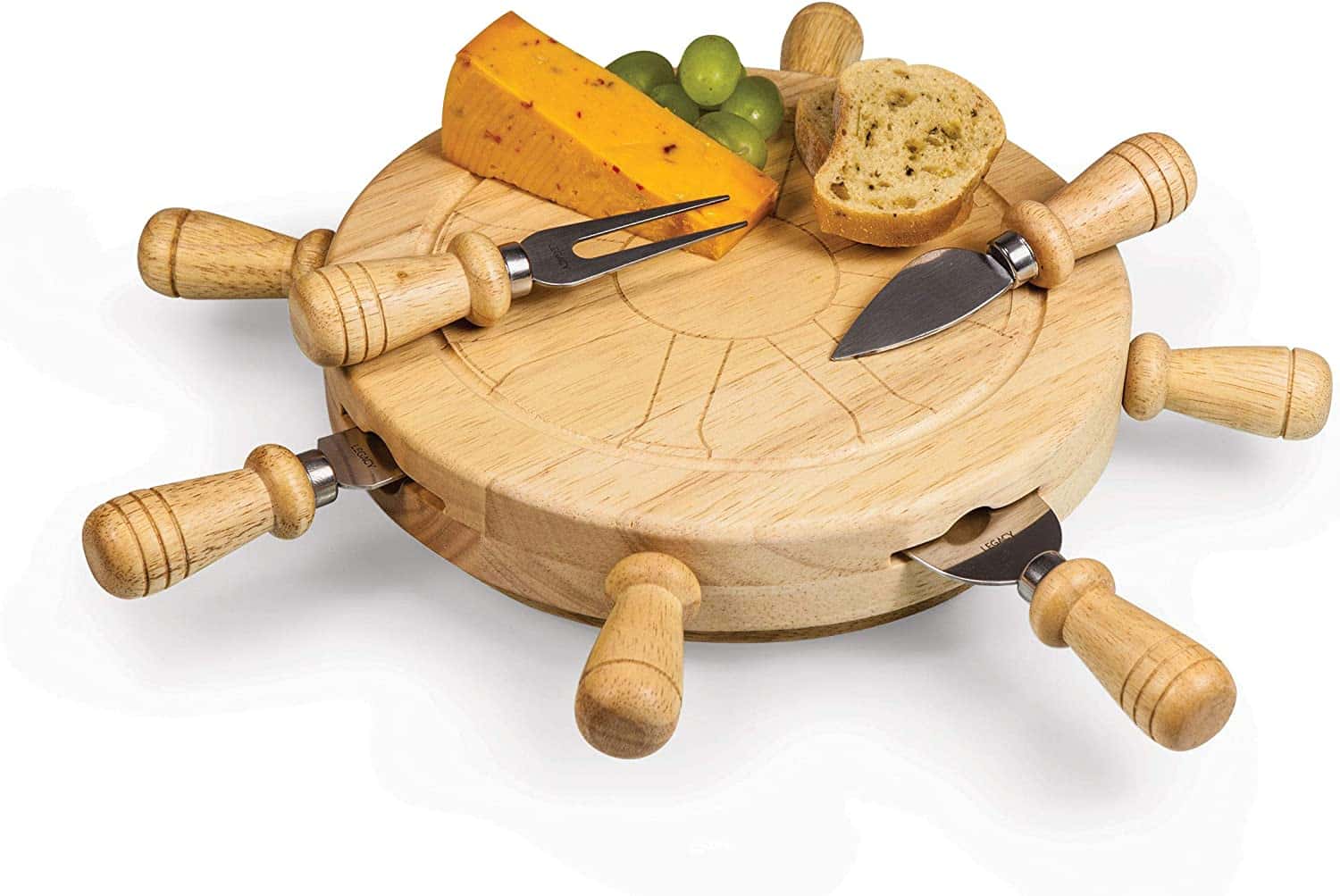 Mariner Cheese Board and Multi-Tool Wheel