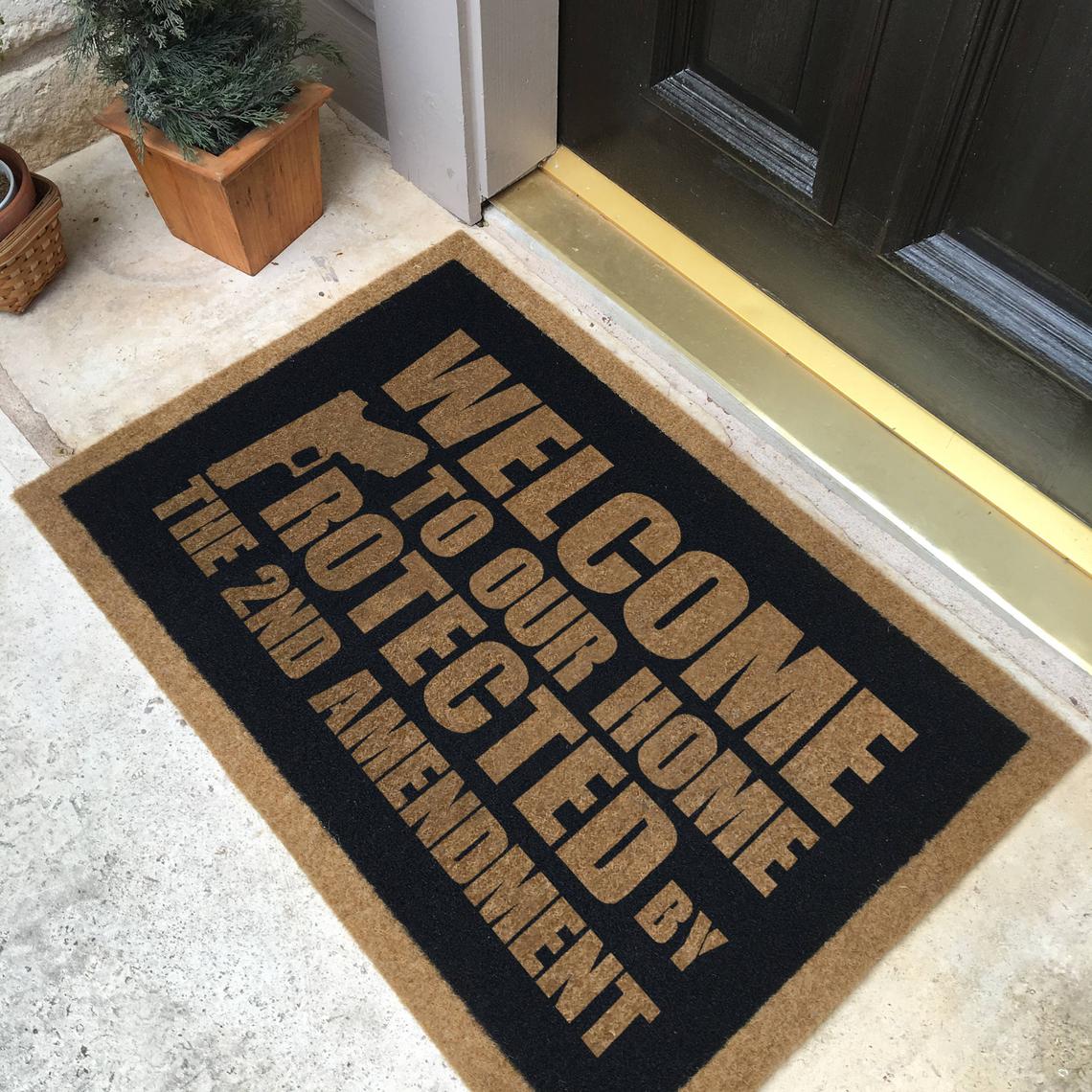 Welcoming Mat for Gun Nuts